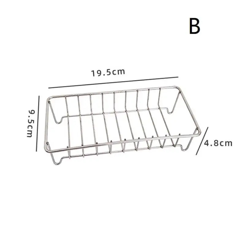Porte-Savon en Inox avec Plateau de Drainage