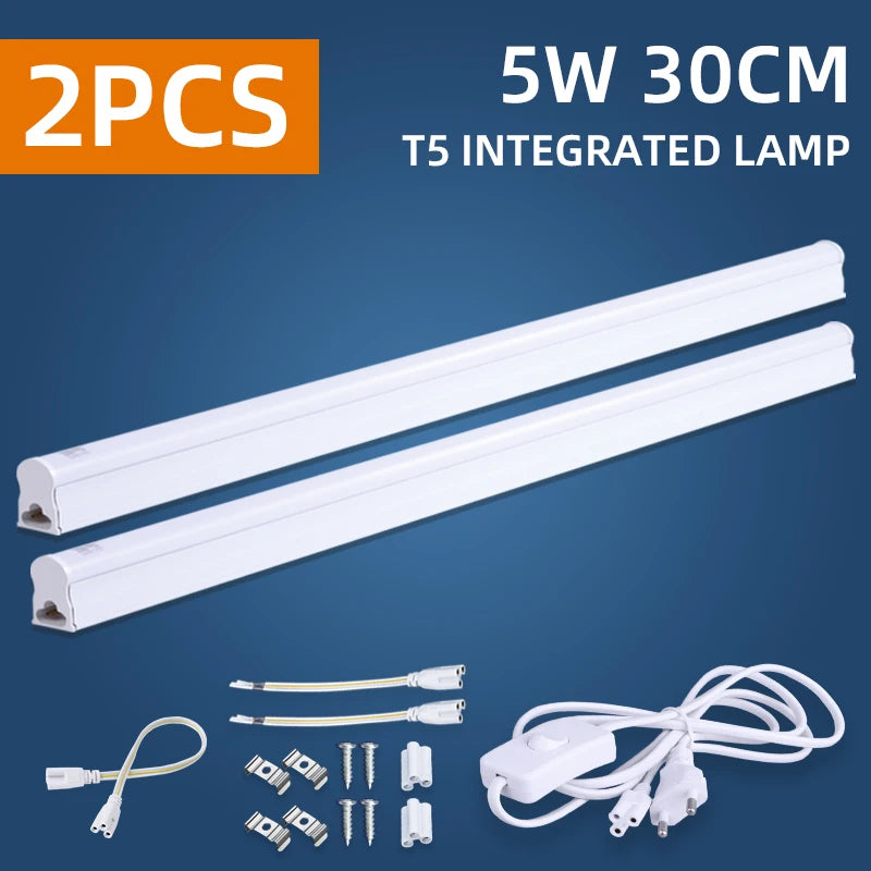 Réglette LED Cuisine Sous Meuble T5 ou Plate, 30 ou 50 cm