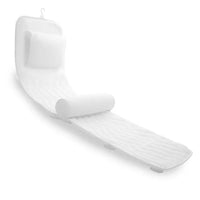 Coussin de Baignoire Corps Entier à Ventouses, Antidérapant, Avec ou Sans Oreiller
