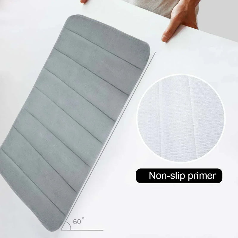 Tapis de Bain Mémoire de Forme Corail Ultra Absorbant