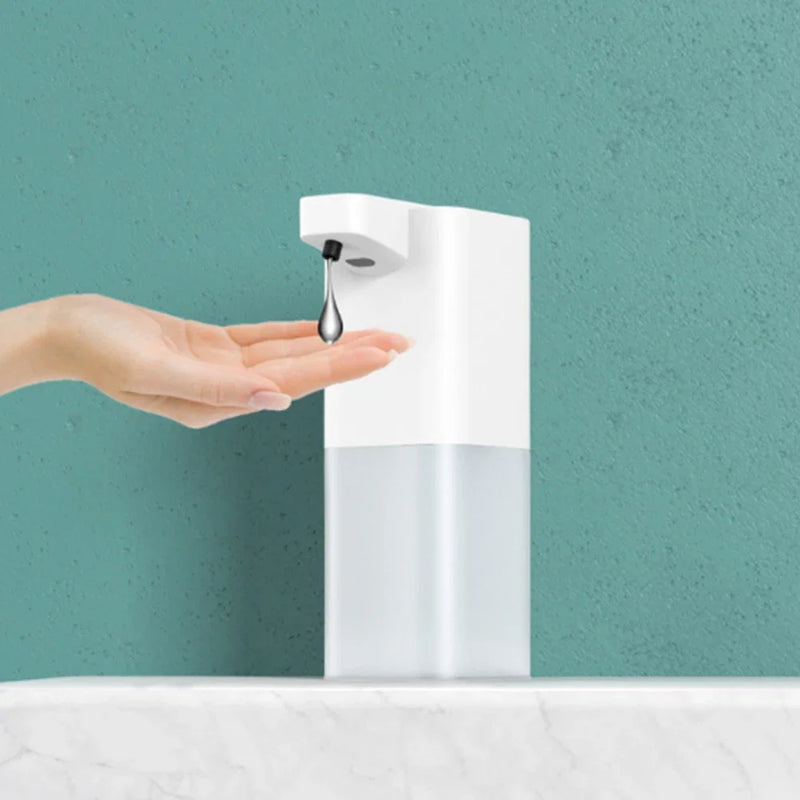 Distributeur de Savon Automatique USB Blanc, Mousse, Gel ou Spray