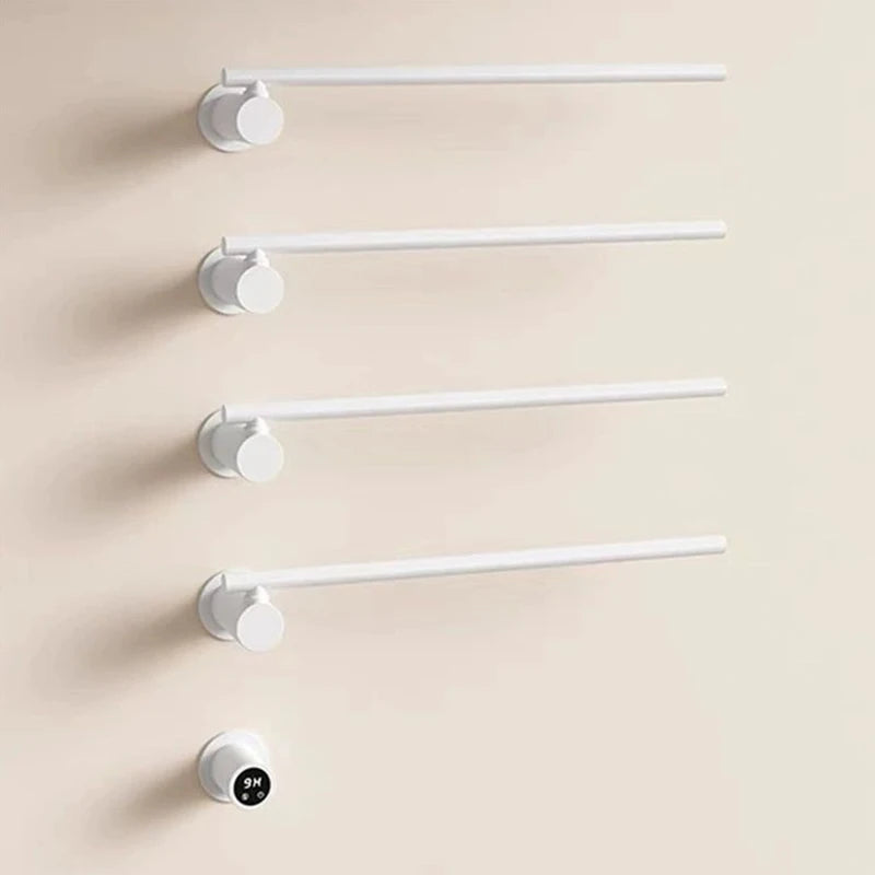 Sèche-Serviette Électrique Encastré 3 ou 4 Barres Rotatives Inox 50 cm