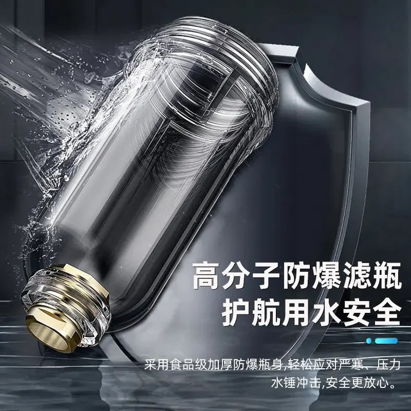 Préfiltre à Sédiments Toute la Maison avec Manomètre et Lavage Automatique