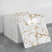 Panneau Mural Adhésif Effet Marbre Imperméable PVC