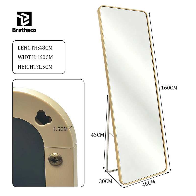Miroir sur Pied Pleine Longueur 160 cm à Suspendre