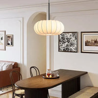 Suspension Cuisine Lanterne Soie Wabi-Sabi, Ø 30, 40 ou 50 cm