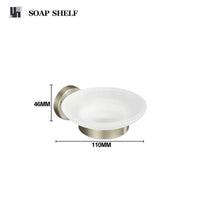 Accessoires Salle de Bain Nickel Brossé à Choisir par Pièce