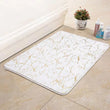 Tapis de Bain Fausse Fourrure Rectangulaire Antidérapant