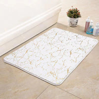 Tapis de Bain Fausse Fourrure Rectangulaire Antidérapant