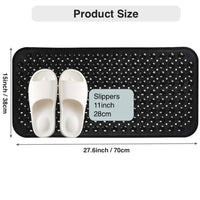 Tapis de Douche à Vidange Rapide Ventouses PVC