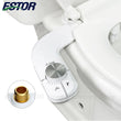 Bidet Toilette Non Électrique Double Buse Autonettoyante Eau Froide