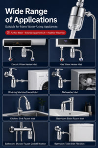 Préfiltre d'Eau 40 Microns Laiton, Maille Inox 316L Lavable, Raccord G 1/2