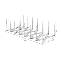Support Rétractable pour Couvercles de Casseroles Inox 2 Pièces