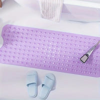 Tapis de Douche Antidérapant Ventouses et Trous de Drainage 9 Coloris