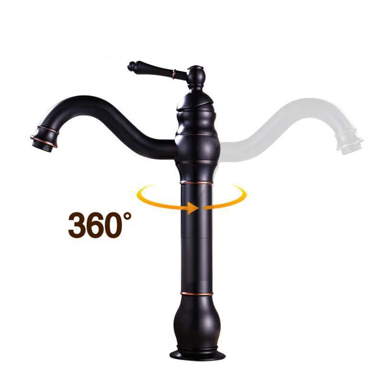 Robinet Lavabo Laiton Trou Unique 6 Finitions