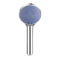 Pommeau de Douche Portable 5 Jets Haute Pression Gris Argent