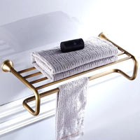Ensemble d'Accessoires de Salle de Bain Bronze Antique Ouvragé
