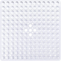 Tapis de Douche Carré Ventouses Puissantes 53 x 53 cm