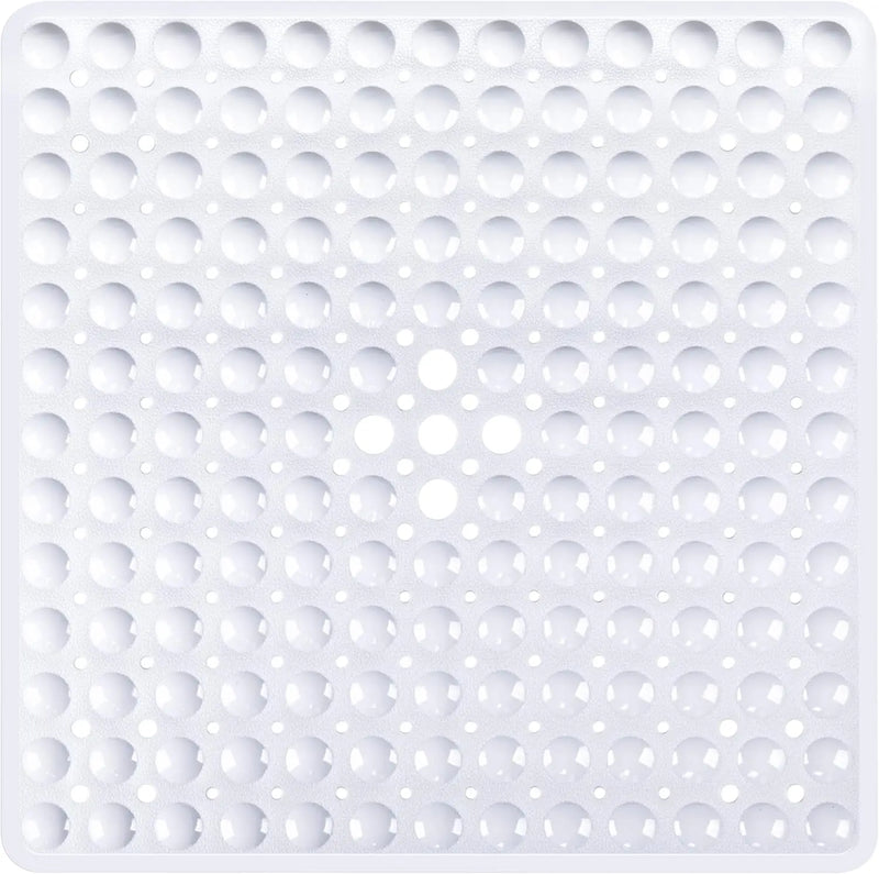 Tapis de Douche Carré Ventouses Puissantes 53 x 53 cm
