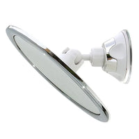 Miroir de Douche Anti-Buée Ventouse Rotation 360 Rond 17 cm