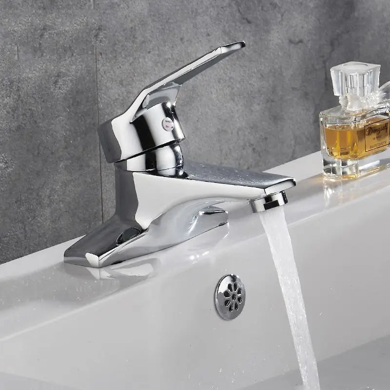 Mitigeur Lavabo Double Trou Chromé Rotatif 360