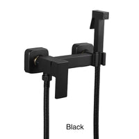 Douchette WC avec Mitigeur Laiton Noir Mat ou Chromé, 7 Modèles