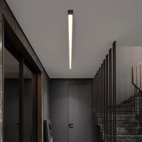 Plafonnier Cuisine LED Linéaire Noir ou Blanc, 60 à 200 cm