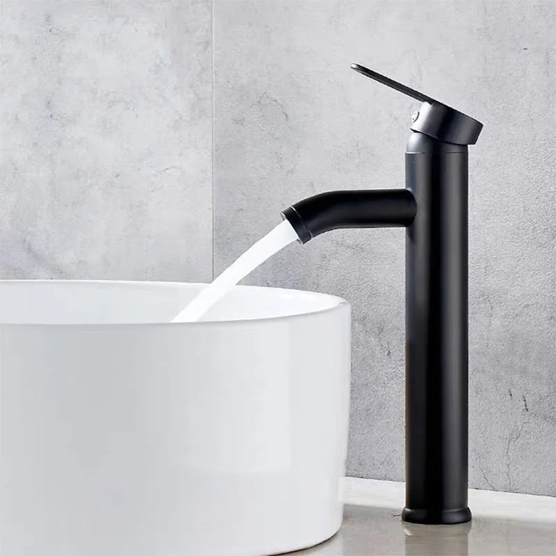 Mitigeur Lavabo Inox, 3 Finitions, Modèle Bas ou Haut