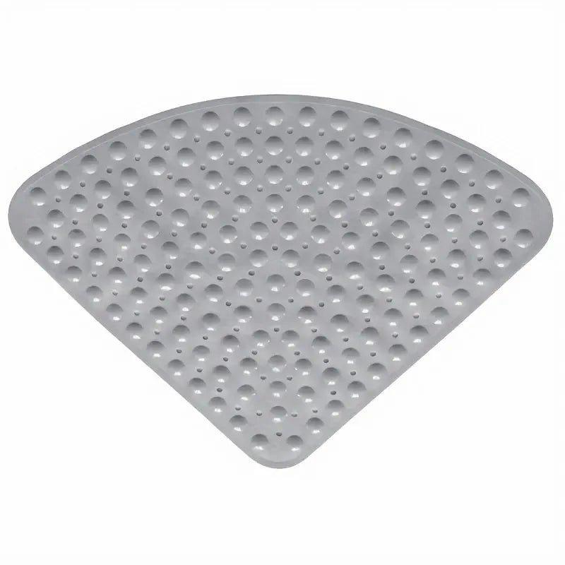 Tapis de Douche d'Angle Antidérapant à Ventouses 53 x 53 cm