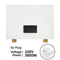Chauffe-Eau Instantané Mural 3 000 W ou 5 500 W avec Télécommande
