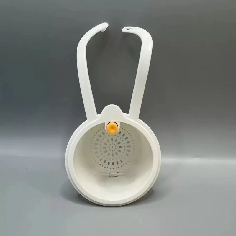 Panier d'Évier Suspendu avec Bascule de Vidage, Blanc, Jaune ou Vert