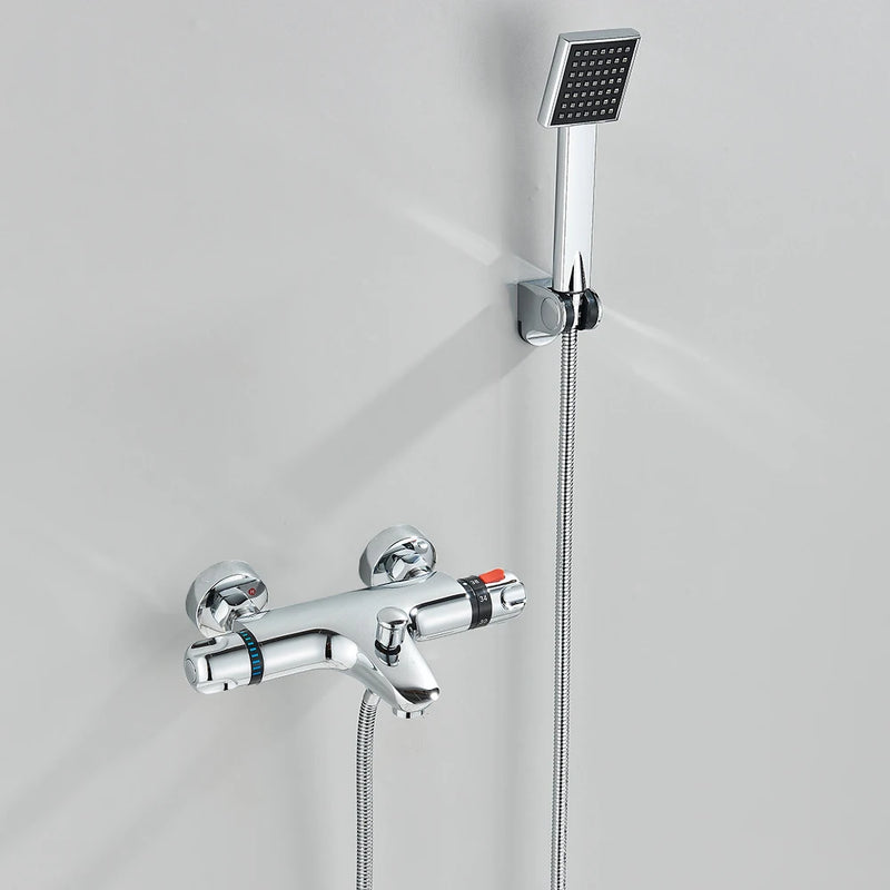 Mitigeur de Douche Thermostatique Mural Affichage Digital
