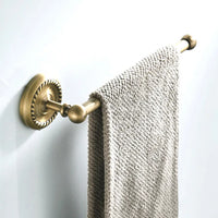 Ensemble d'Accessoires de Salle de Bain Bronze Antique