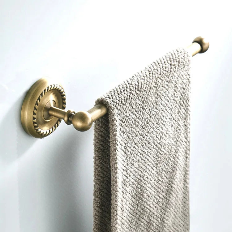 Ensemble d'Accessoires de Salle de Bain Bronze Antique