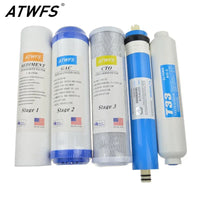 Kit de 5 Cartouches Filtrantes pour Osmoseur, Membrane 75 GPD