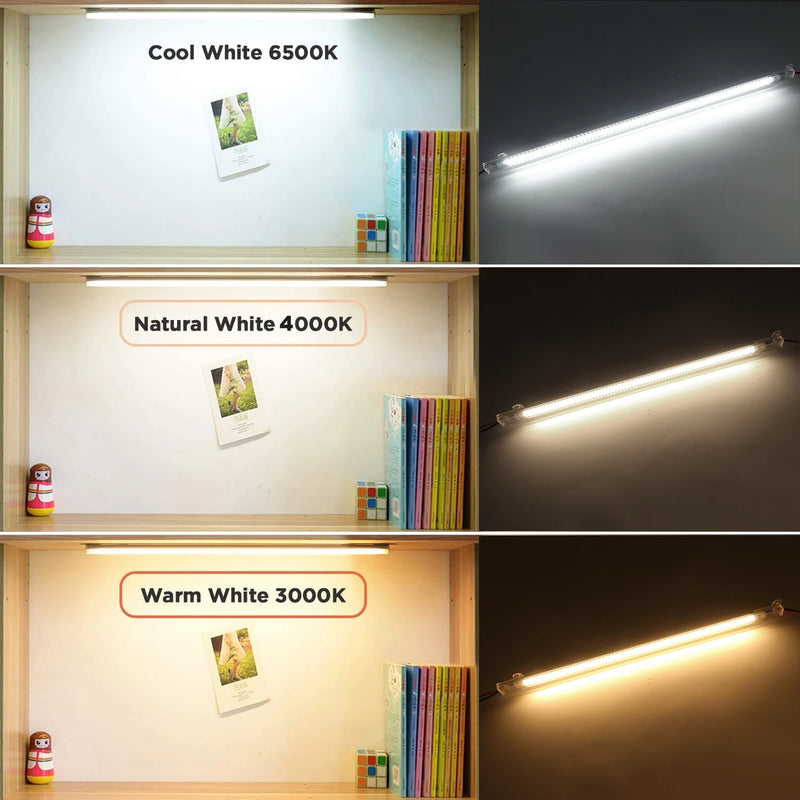 Réglette LED Cuisine 220 V Sous Meuble, 30, 40 ou 50 cm