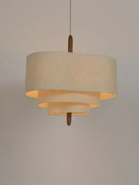 Suspension Cuisine Tissu Wabi-Sabi à la Pièce, Lampadaire et Lampe de Table