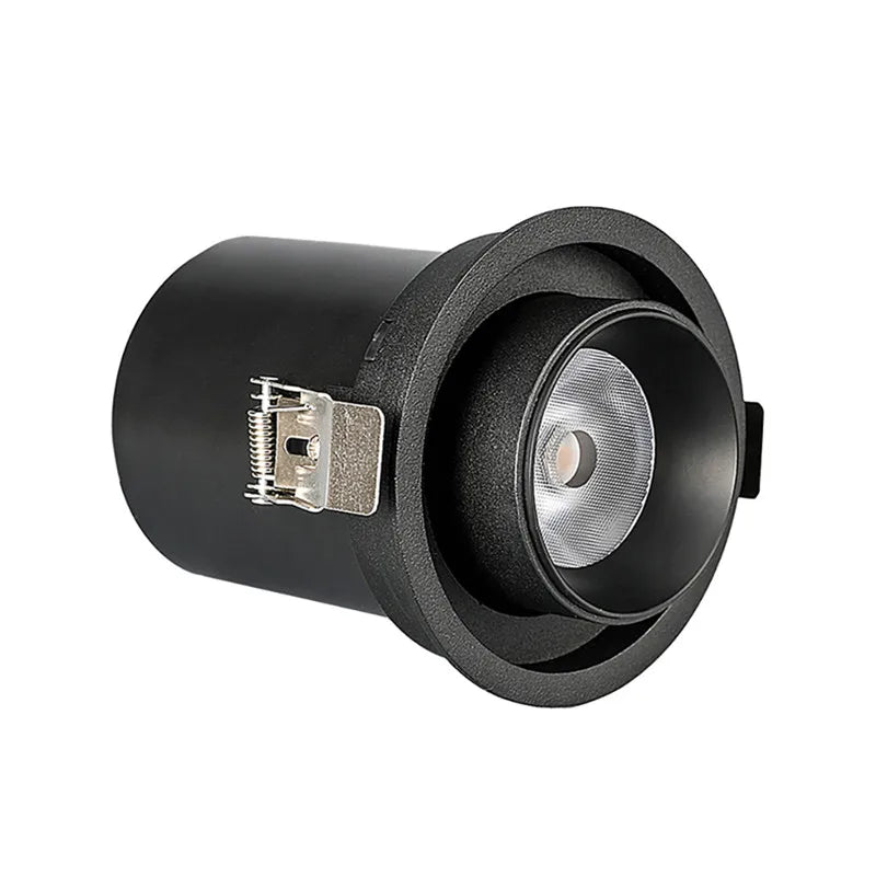 Spot LED Encastrable Télescopique Orientable Cuisine, 5 à 20 W, Noir ou Blanc