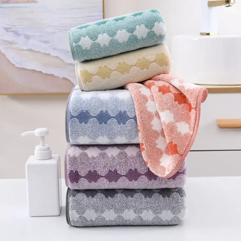 Serviette de Bain Microfibre Ultra Absorbante 34 x 74 ou 70 x 140 cm