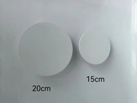 Applique Murale LED Ronde, Doré Brossé, Blanc ou Noir, 15 ou 20 cm