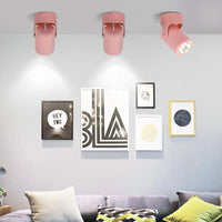 Spot LED Cuisine Macaron en Saillie Orientable, 7 Coloris, 5 à 15 W