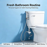 Douchette WC Inox Kit Complet Anti-Calcaire