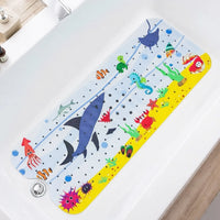 Tapis de Baignoire Antidérapant Extra Long 40 x 100 cm à Ventouses