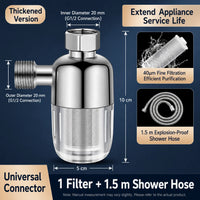 Préfiltre d'Eau 40 Microns Laiton, Maille Inox 316L Lavable, Raccord G 1/2