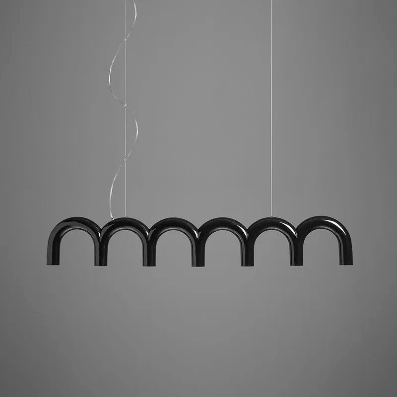 Suspension Cuisine LED Arches Colorées, 2 à 12 LED, 6 Coloris