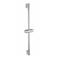 Barre de Douche Coulissante Murale Inox Noir Chromé Blanc Gris