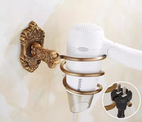 Accessoires Salle de Bain Bronze Antique Ciselé en Aluminium à la Pièce, 13 Articles