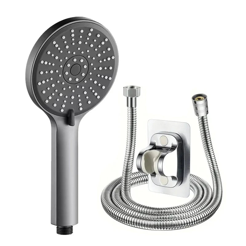 Pommeau de Douche Rond Grand Panneau 5 Vitesses Filtrant