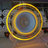Spot LED Encastrable Cuisine avec Anneau Lumineux Coloré, 3 Modes