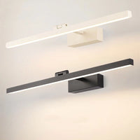 Applique Miroir Salle de Bain Noir et Blanc 40 à 110 cm
